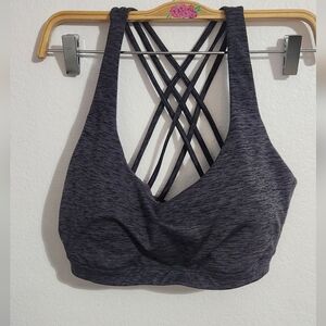 Victoria's Secret Black Strappy Sports Bra